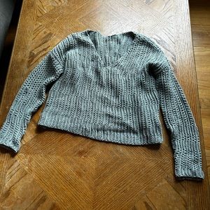 Green Crochet sweater